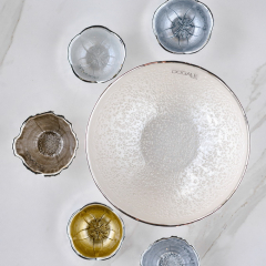 Чаша Dogale Bolle 24,5 см, цвет перламутр