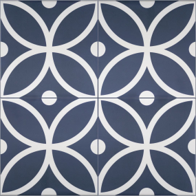 Керамогранит Equipe Rivoli 20х20, Bergen Azul, 8,3 мм