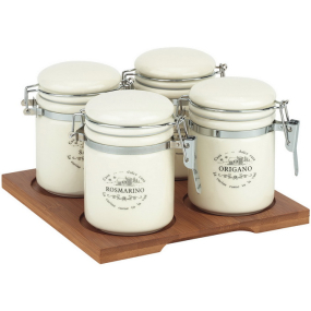 Набор для специй на подставке La casa di campagna, 5 предметов