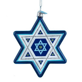 Новогодняя игрушка "Счастливой Хануки" 8,3 см