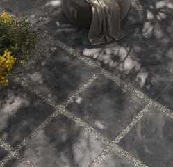 Керамогранит Italon Materia X2 60х60 Strutturato, Titanio, 20 мм