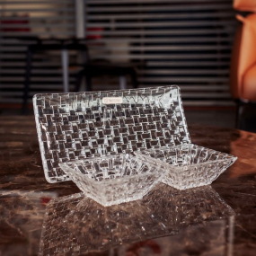 Набор салатников с блюдом Bossa Nova, 3 предмета