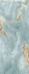 Керамогранит Imola The room 120х278 LPM, Onyx Aqua Blue Gold, 6,5 мм