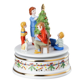 Шкатулка музыкальная Hutschenreuther Christmas lights 19 см
