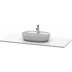 Консоль для тумбы с одним вырезом под раковину Duravit Luv LU946601717