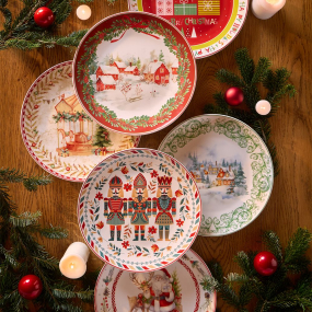 Блюдо сервировочное Christmas Carousel 30 см