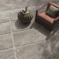 Керамогранит Panaria The Place 60х120 Strutturato, Suburb Grey, 20 мм