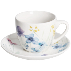 Набор чашек чайных с блюдцами Florenne 200 мл, 12 предметов