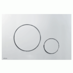 Панель смыва Alca Thin M672, хром матовый