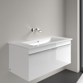 Раковина подвесная Villeroy & Boch Venticello 100х50, CeramicPlus, 4104AJR1ч