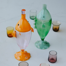 Бутылка Marine Garden 900 мл, розовая рыба