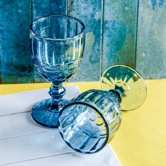 Бокал Glass Madame 260 мл, цвет синий