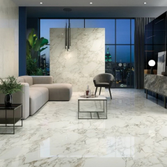 Керамогранит Italon Charme Deluxe 80х160 Lux, Arabescato White, 9 мм