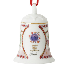 Елочная игрушка Hutschenreuther Christmas feast "Колокольчик" 7,5 см