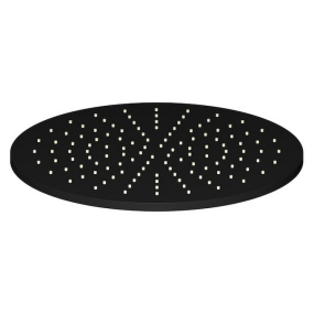 Лейка для душа iB Rubinetti Monamour MA030NP, потолочная, 30 см, черный матовый