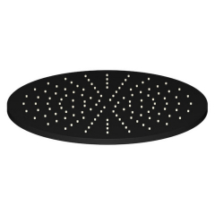 Лейка для душа iB Rubinetti Monamour MA030NP, потолочная, 30 см, черный матовый