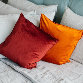 Чехол для подушки Prince 40х40 см, цвет табаско