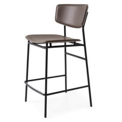 Стул полубарный Calligaris Fifties CS1864, Ebony