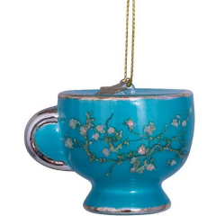 Елочная игрушка "Чашка. Ван Гог" 6 см