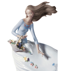 Статуэтка "Лепестки на ветру" 28х20х10 см