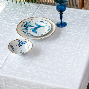 Скатерть прямоугольная Como 150х250 см, белая