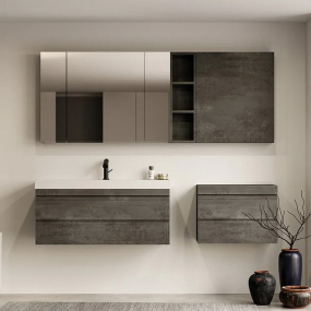 Тумба с раковиной Kolpa-San Naomi OUN 100 DC, 100х45, подвесная