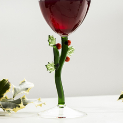 Бокал для вина Botanica 280 мл, ножка из остролиста