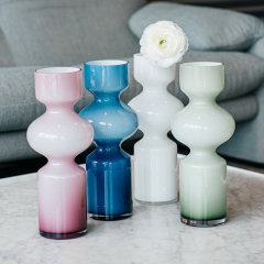 Ваза Wetube 35 см, белая