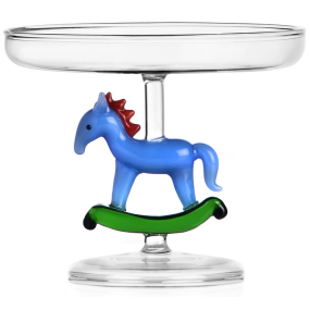 Блюдо на ножке "Лошадь-качалка" Schiaccianoci 11,5х14 см