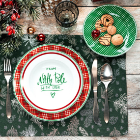 Набор посуды на 6 персон Atollo North Pole, 18 предметов