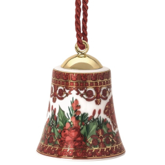 Елочная игрушка-колокольчик Versace Love Baroque Holiday 7 см