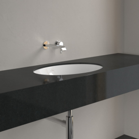 Раковина встраиваемая Villeroy & Boch Loop & Friends 56х38 4A550001, из TitanCeram, белая