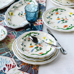 Набор тарелок глубоких Oiseaux De Paradis 22,5 см, 4 шт