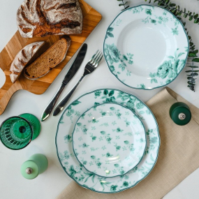 Набор посуды на 6 персон Cappettata Botanika, 18 предметов