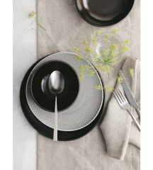 Тарелка глубокая Junto Slate Grey 22 см