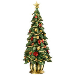 Фигурка "Рождественская ель с бантиками" 33 см