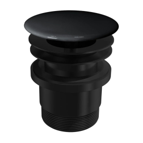 Донный клапан Flaminia Universal PLCENER, Stop&Go, черный