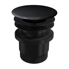 Донный клапан Flaminia Universal PLCENER, Stop&Go, черный