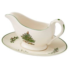 Соусник с блюдцем Christmas Tree 310 мл