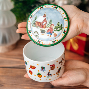 Шкатулка Happy Wintertime 11х8 см