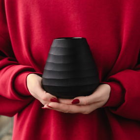 Ваза Slate Black 14,5 см