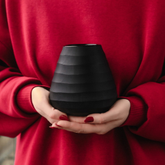 Ваза Slate Black 14,5 см