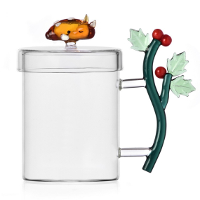 Кружка с крышкой Woodland Tales "Олененок"