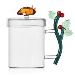 Кружка с крышкой Woodland Tales "Олененок"