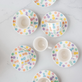 Набор чашек чайных с блюдцами Iris Wiki 200 мл, 12 предметов