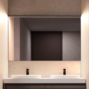 Зеркало с подсветкой Kolpa-San Quadrum OG 110X80 LED, IR