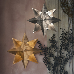 Фигурка "Звезда" 35 см, цвет золото