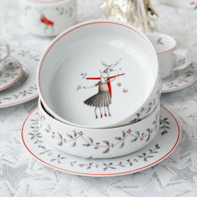 Салатник порционный Vista Alegre Noel 14 см