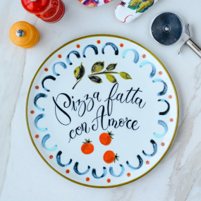 Блюдо для пиццы Cinzia 33 см, в ассортименте