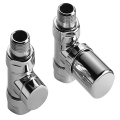 Набор вентилей Carlo Poletti 838948, 1/2", хром